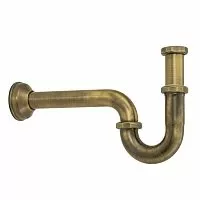 Migliore 17914 Ricambi Сифон для раковины S-образный, 1.1/4", бронза