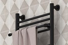 Сунержа 31-2012-0470 Полка прямая (L - 470 мм) н/ж для ДР Сунержа, матовый черный