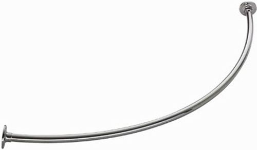 Aquatek KARN-0000008 Аяка Карниз для ванны дуга 170х110 см (для ванны Аякс), хром