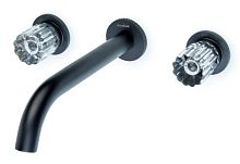 Смеситель из стены Boheme ELEGANTE 152-2-B-EL черный Смеситель из стены Boheme ELEGANTE 152-2-B-EL черный