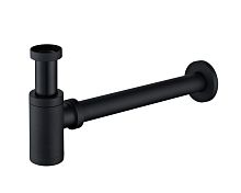 BelBagno BB-SMT2-NERO Сифон для раковины, чёрный