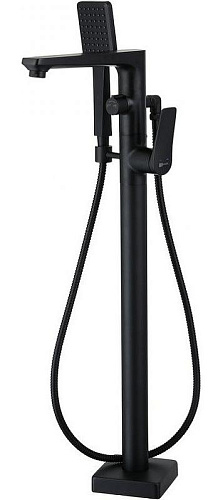 Lemark LM3744BL Bronx Смеситель для ванны, черный