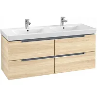 Villeroy & Boch A69900PN Subway 2.0 Тумба под раковину 129х45 см, вяз Импрессо (Elm Impresso)