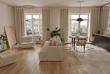 Каменно-полимерная плитка Alpine Floor Гранд Секвойя 5 mm (Grand Sequoia 5 mm) ECO 11-1008 Макадамия