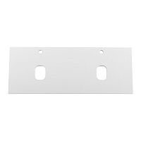 BelBagno EK-140-2-BL Столешница 140 см с двумя отверстиями под раковину/под смеситель, Bianco Lucido (белый глянец)