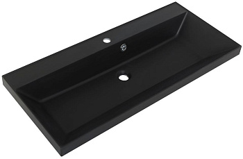 BelBagno BB800/450-LV-ART-AST-NERO Раковина из искусственного камня 80х45 см, черный матовый