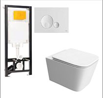 OLI  Промо комплект №51 Сет инсталляция+унитаз+клавиша+сиденье