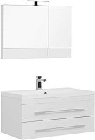 Aquanet 00230297 Нота Комплект мебели для ванной комнаты, белый