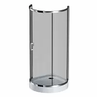 AM.PM W83G-333-095CG Like Душевое ограждение 95х95 см, хром/тонированное