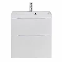 BelBagno MARINO-H60-700-2C-SO-BL-P База под раковину 70х45 см, подвесная, Bianco Lucido (белый глянец) купить  в интернет-магазине Сквирел