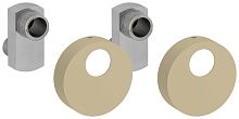 Сунержа 022-1507-0005 Tube Эксцентрик нар.р. G 1/2" / нар.р. G 3/4" смещение 32 мм / 2 шт., матовая шампань
