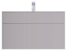 AM.PM M50AFHX1003EGM Inspire 2.0 Тумба под раковину подвесная, 101х49 см, серая купить  в интернет-магазине Сквирел