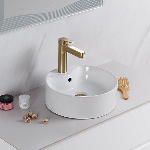 BelBagno BB1400 Раковина накладная керамическая, белая
