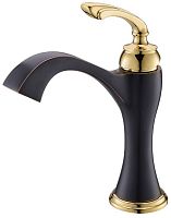 Timo 7501/04F Unari Смеситель для раковины, black-antique