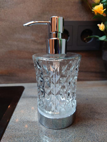 Boheme 10223 Диспенсер для жидкого мыла, настольный, хром купить в интернет-магазине Сквирел