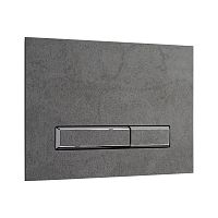 KKPol 350/PPK/414-00-03 Vitrum Grande V1 Смывная клавиша для инсталляции, Quartz, Pietra Grigia