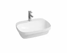 Aquatek AQ6042-00 Амадео Раковина для установки на столешницу, 60х42 см, с отверстием под смеситель, белая