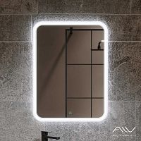 Сет 2092 Зеркало Anna 60_Alavann Anna Зеркало c LED-подсветкой, сенсорный выключатель