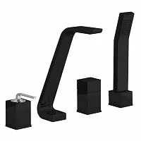 Webert WO850701564 Wolo Смеситель на борт ванны, черный