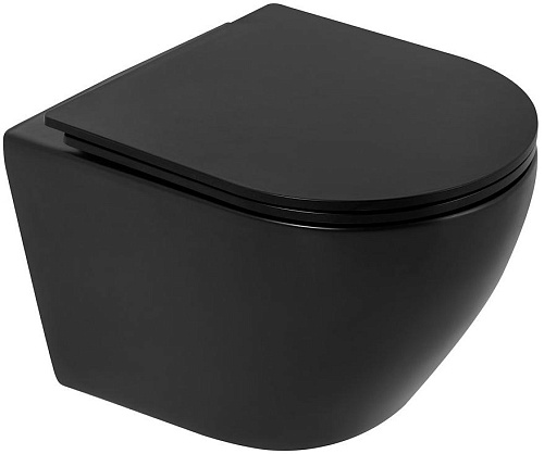 BelBagno BB062CHR-MB (exp) Унитаз подвесной BelBagno BB062CHR-MB (exp) Унитаз подвесной