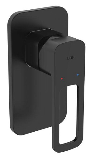 IDDIS, SLIBL00i66 Slide Встраиваемый смеситель с одним выходом, черный матовый