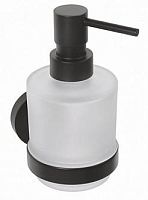 Bemeta 104109100 Dark Дозатор для жидкого мыла 14.5 см, настенный, черный Bemeta 104109100 Dark Дозатор для жидкого мыла 14.5 см, настенный, черный