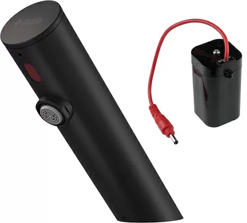 Deante BQR_N28R Sensor Смеситель для раковины сенсорный, без регулировки температуры, от батареек, Nero (черный)