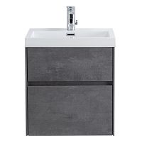 BelBagno PIETRA MINI-500AS-2C-SO-SCM База под раковину 50х40 см, подвесная, Stucco Cemento (цемент) купить  в интернет-магазине Сквирел