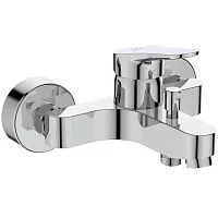 Ideal Standard BD729AA Tevere Смеситель для ванны с коротким изливом без лейки, Chrome (хром)