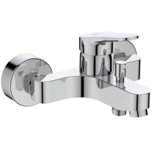 Ideal Standard BD729AA Tevere Смеситель для ванны с коротким изливом без лейки, Chrome (хром)