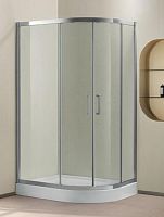Cezares PORTA-D-RH-2-120/90-P-Cr Душевой уголок, профиль хром