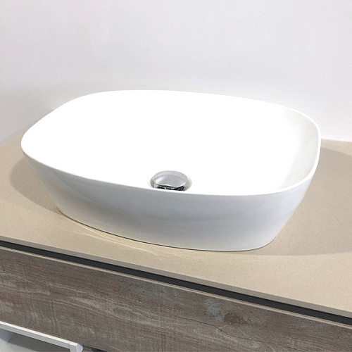Comforty 00004150362 Раковина накладная 50х40 см, белая снято с производства