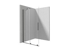 Deante KTJ_D32R Prizma Душевое ограждение раздвижное 120х195 см WALK-IN, Titanium (титан)