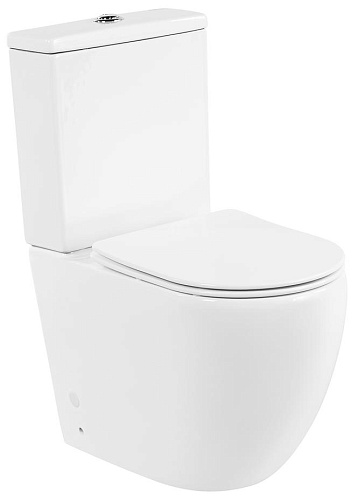 BelBagno BB051CPR/BB051SC AMANDA Унитаз-компакт безободковый BelBagno BB051CPR/BB051SC AMANDA Унитаз-компакт безободковый