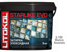 Эпоксидная затирка Litokol STARLIKE EVO S100 (5кг) Bianco Assoluto купить недорого в интернет-магазине Сквирел