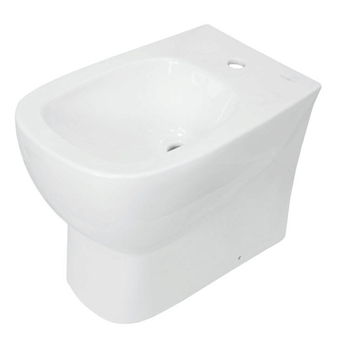 Sanita Luxe INFSLBI01 Infinity/Quadro Биде напольное 37х55см, универсальное, белое (нов. арт. BD.FS/Infinity/C/WHT.G/S1)