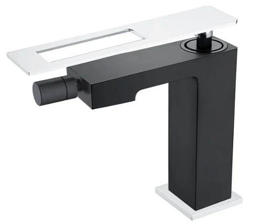 Смеситель для биде Boheme Q 146-BCR BLACK CHROME