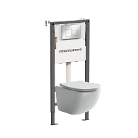 Ceramica Nova  CN3009_121002CH Комплект: Унитаз, Инсталляция, Кнопка смыва