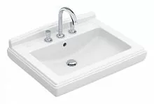 Villeroy & Boch 7101A1R2 Hommage Раковина подвесная 75х58 см, ярко-белый (Star White) CeramicPlus
