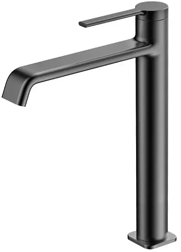 Aquame AQM6414GM Asti Смеситель для свободностоящей раковины, гладкий, Gun metal (металл)