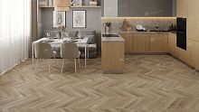 Плитка кварц-виниловая Alpine Floor Альпийский шеврон LVT (Chevron Alpine LVT) ECO 20-6 Дуб Синистра Chevron