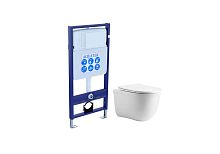 Aquatek КЛАССИК AQUATEK SET AQUATEK КЛАССИК T Инсталляция с подвесным унитазом