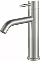 Aquanet AF210-10S Steel Смеситель для раковины, сталь