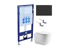 Aquatek КЛАССИК AQUATEK SET AQUATEK КЛАССИК-074 4в1 Комплект: Унитаз, Инсталляция, Кнопка смыва