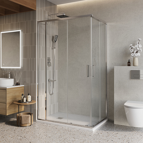 BelBagno LUCE LUCE-AH-21-140/90-C-Cr Душевой уголок
