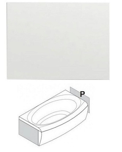 Ravak Evolution CZ85100A00 Панель для ванны, боковая правая