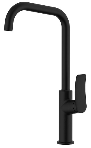 Azario AZ-VQR568073PA Ability Смеситель для кухни, черный