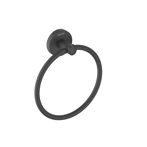 Aquatek ОБЕРОН AQ4212MB Полотенцедержатель кольцо купить в интернет-магазине Сквирел