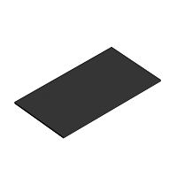 Cezares CADRO-90-MENS-NERO Cadro Вставка в дно металлического каркаса, черный