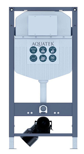 Aquatek INS-0000023 Инсталляция для подвесных унитазов Aquatek INS-0000023 Инсталляция для подвесных унитазов